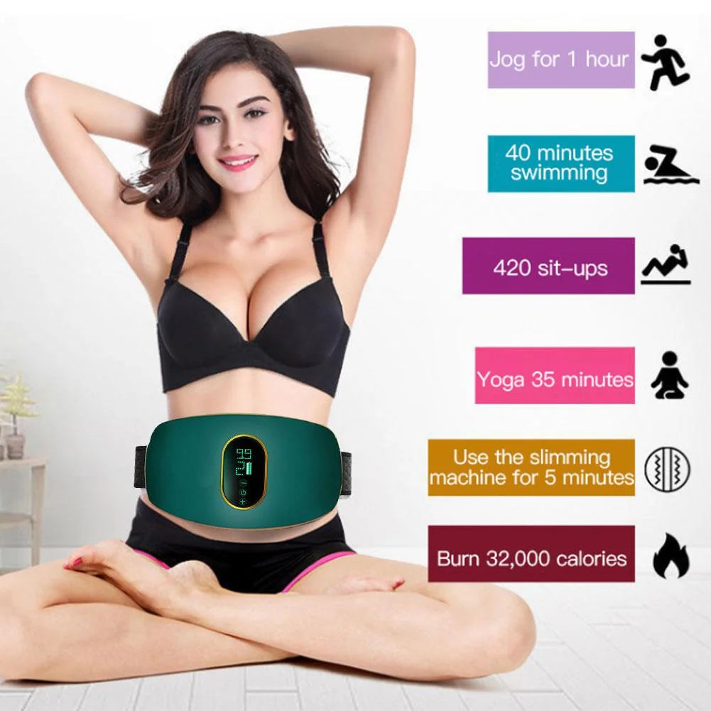 Slimming Belly Belt Massager Cellulite Body Massager Slimming Back Massager Я (Ч